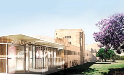 Artist's impression of the Forgan Smith refurbishment Artist's impression of the Forgan Smith refurbishment