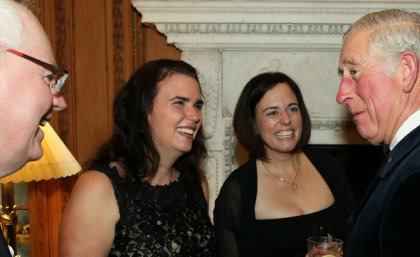 Professor Justin Kenardy, Assoc Prof Vanessa Cobham, Dr Karen Milligan, HRH Prince Charles Professor Justin Kenardy, Assoc Prof Vanessa Cobham, Dr Karen Milligan, HRH Prince Charles