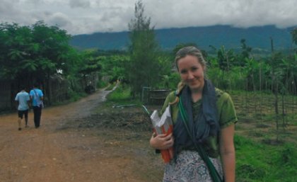UQ Bachelor of Social Work graduand Madeline Smith puts into practice her community development skills in rural communities in Thailand. UQ Bachelor of Social Work graduand Madeline Smith puts into practice her community development skills in rural communities in Thailand.