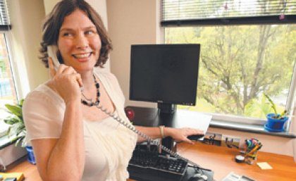 UQ's Dr Genevieve Healy has received a Scopus Award for her research into the health impacts of sitting down. UQ's Dr Genevieve Healy has received a Scopus Award for her research into the health impacts of sitting down.