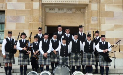 The University of Queensland Pipe Band The University of Queensland Pipe Band