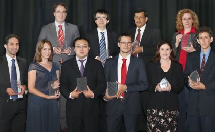 Left to right, from top: Dr Jack Clegg, Dr Liang Zhou, Professor Tapan Saha, Dr Stefanie Becker, 2nd row, from left: Dr Enzo Porrello, Dr Irina Vetter, Dr Qiao Liu, Dr Alessandro Fedrizzi, Associate Professor Jennifer Fleming, Dr Simon Perry. Left to right, from top: Dr Jack Clegg, Dr Liang Zhou, Professor Tapan Saha, Dr Stefanie Becker, 2nd row, from left: Dr Enzo Porrello, Dr Irina Vetter, Dr Qiao Liu, Dr Alessandro Fedrizzi, Associate Professor Jennifer Fleming, Dr Simon Perry.