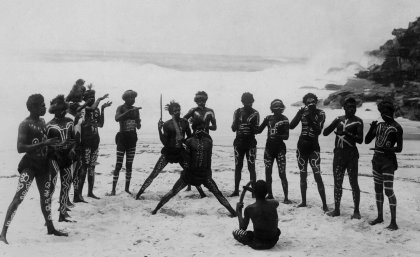 At Bondi, December 1892. Photo: Charles Kerry, UQ Anthropology Museum Collection Bondi, December 1892. Photo: Charles Kerry, UQ Anthropology Museum Collection