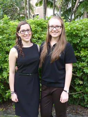 Maria Golubovskaya and Marine Billot are excited to travel to Switzerland as part of the Young Talents Program. Maria Golubovskaya and Marine Billot are excited to travel to Switzerland as part of the Young Talents Program.