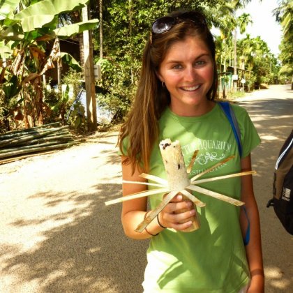 Talia Rose in Cambodia this week Talia Rose samples the local cuisine in Cambodia this week