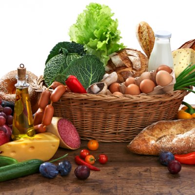 Picture of food basket