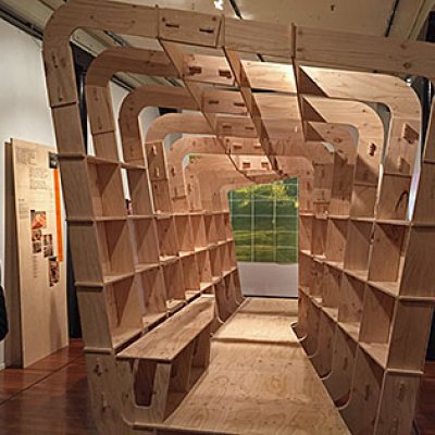 Designers from around the world have been invited to participate in the 'Burst Open' exhibition.