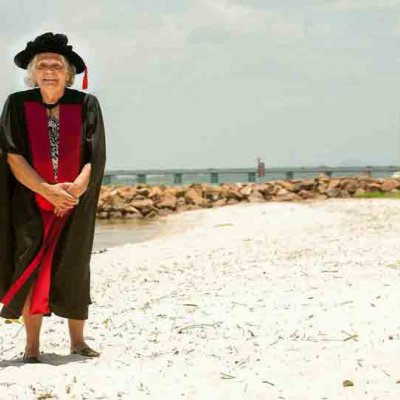 A lifelong pursuit of knowledge and love of humour and the Aboriginal identity have cumulated in a PhD for graduand Pearl Duncan.